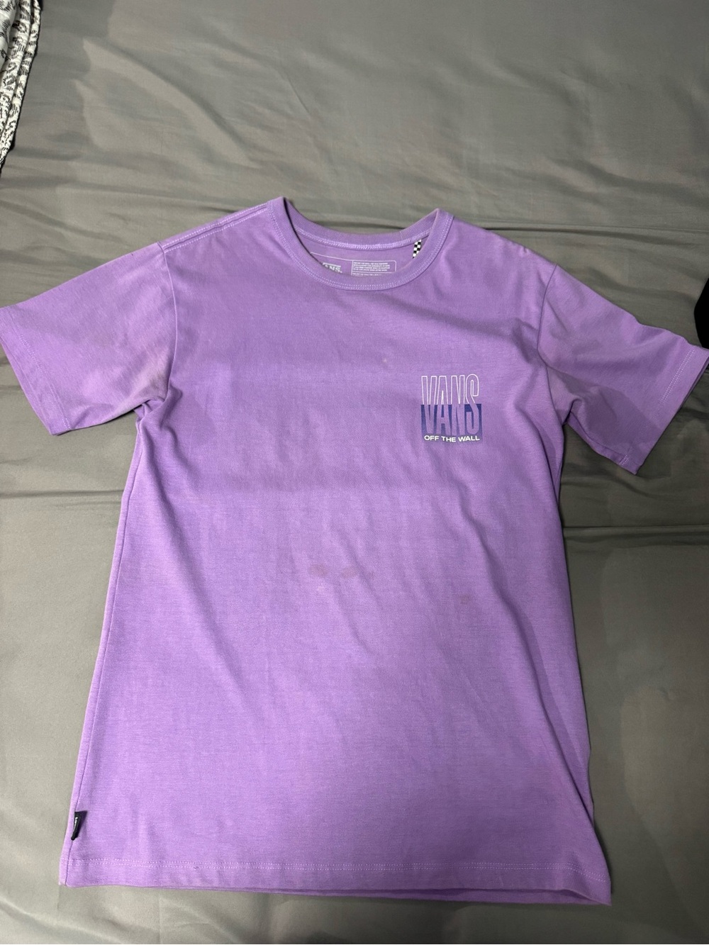 Vans Purple Short-Sleeve Graphic Tee